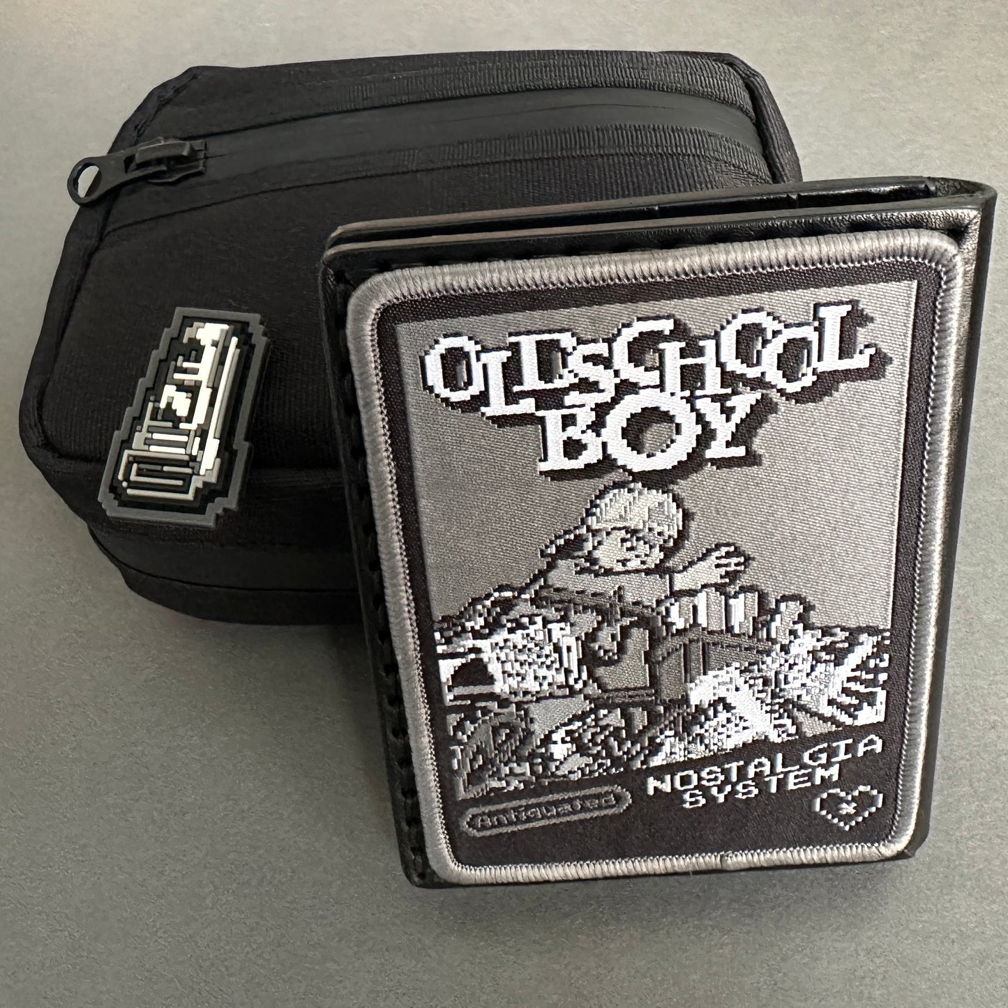 Old School Boy GreyScale