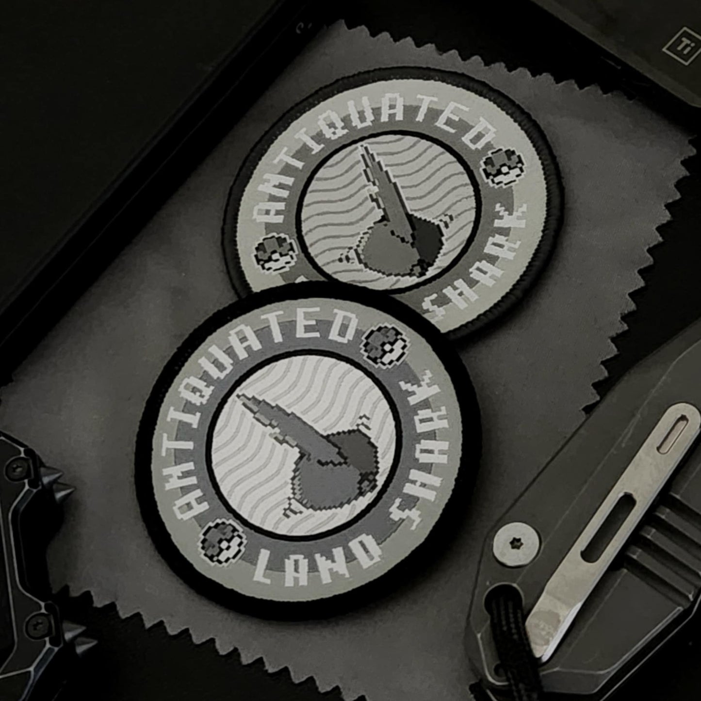 Land Shark Greyscale Rounds