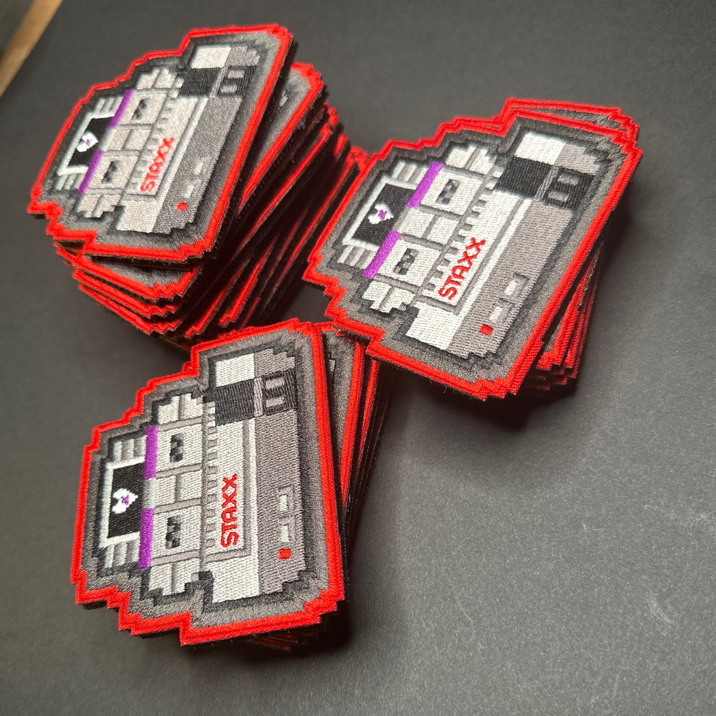 Towers of Power - (S)NES Red Border Embroidered
