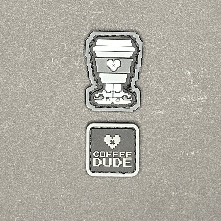 Pixel Coffee Dude Set
