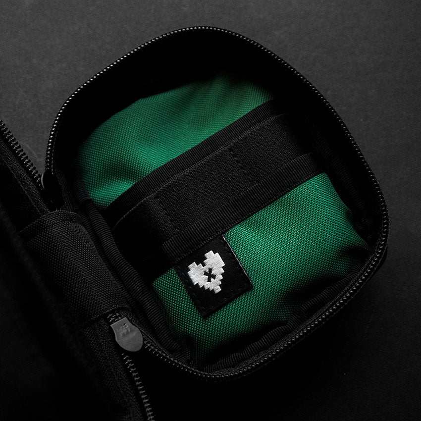 Coin Pouch:  Kelly Green